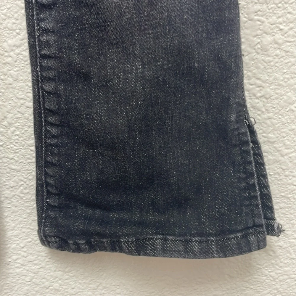 Children's Place Black Flare Denim Jeans Girl’s Kid’s Size 4